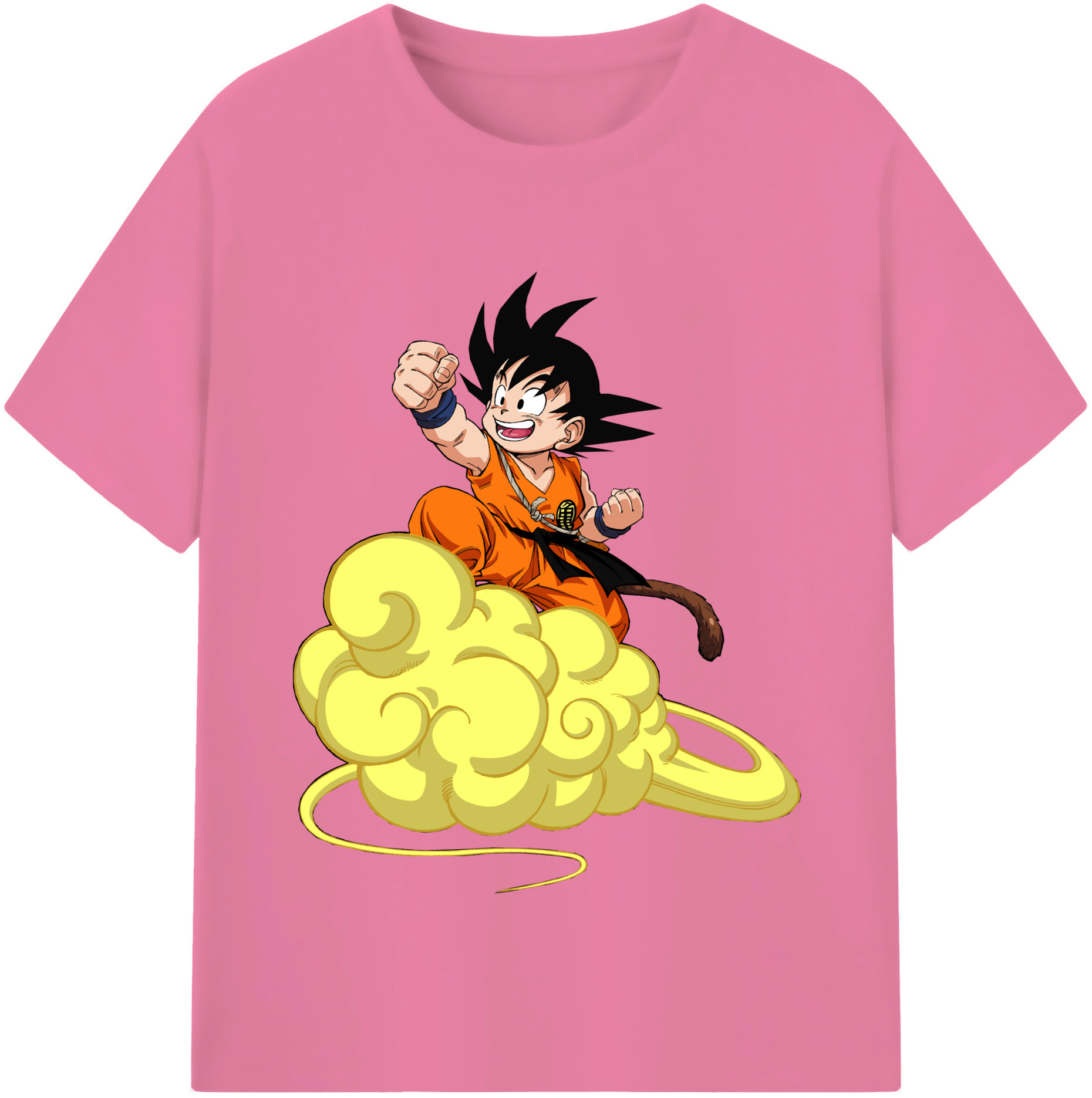 （画像用） ドラゴンボール 孫悟空（そん ごくう）Son Goku カカロット DRAGON BALL Kakarotto 綿100％半袖Tシャツ（フロントプリント）